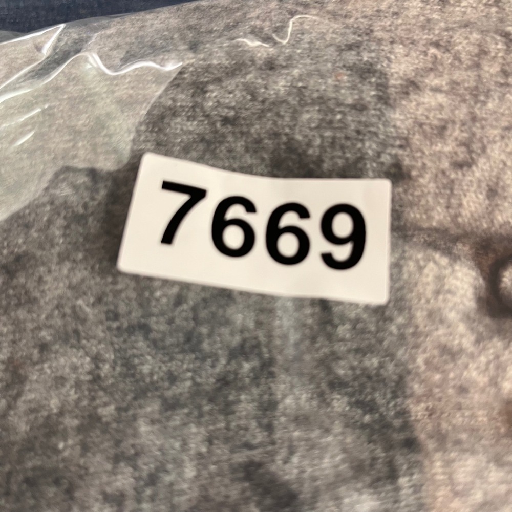 The North Face Quarter Zip Sweater Mens XL Gray Cotton Wool Blend Fleece Collar - Picture 11 of 11